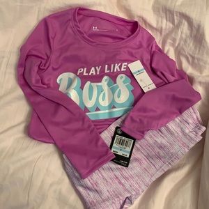 NWT Under Armour long sleeves top leggings
